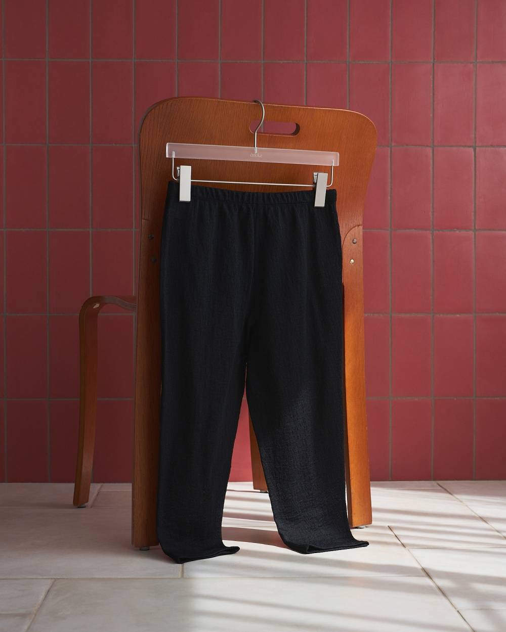 【anuke 26 SPRING / SUMMER】Cutlace Biker Pants - Champdelarose