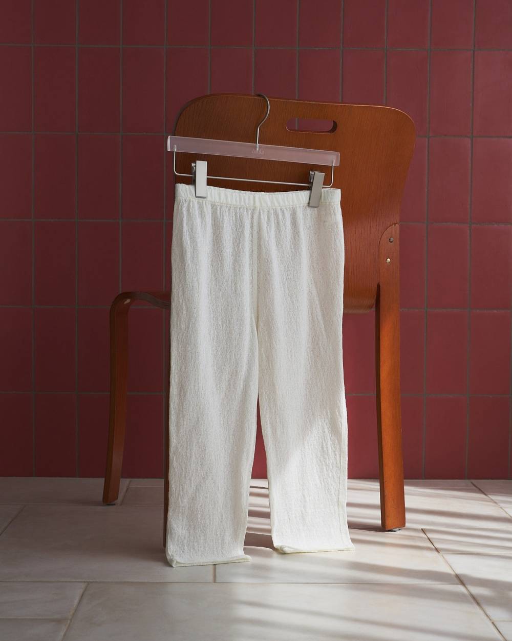 【anuke 26 SPRING / SUMMER】Cutlace Biker Pants - Champdelarose