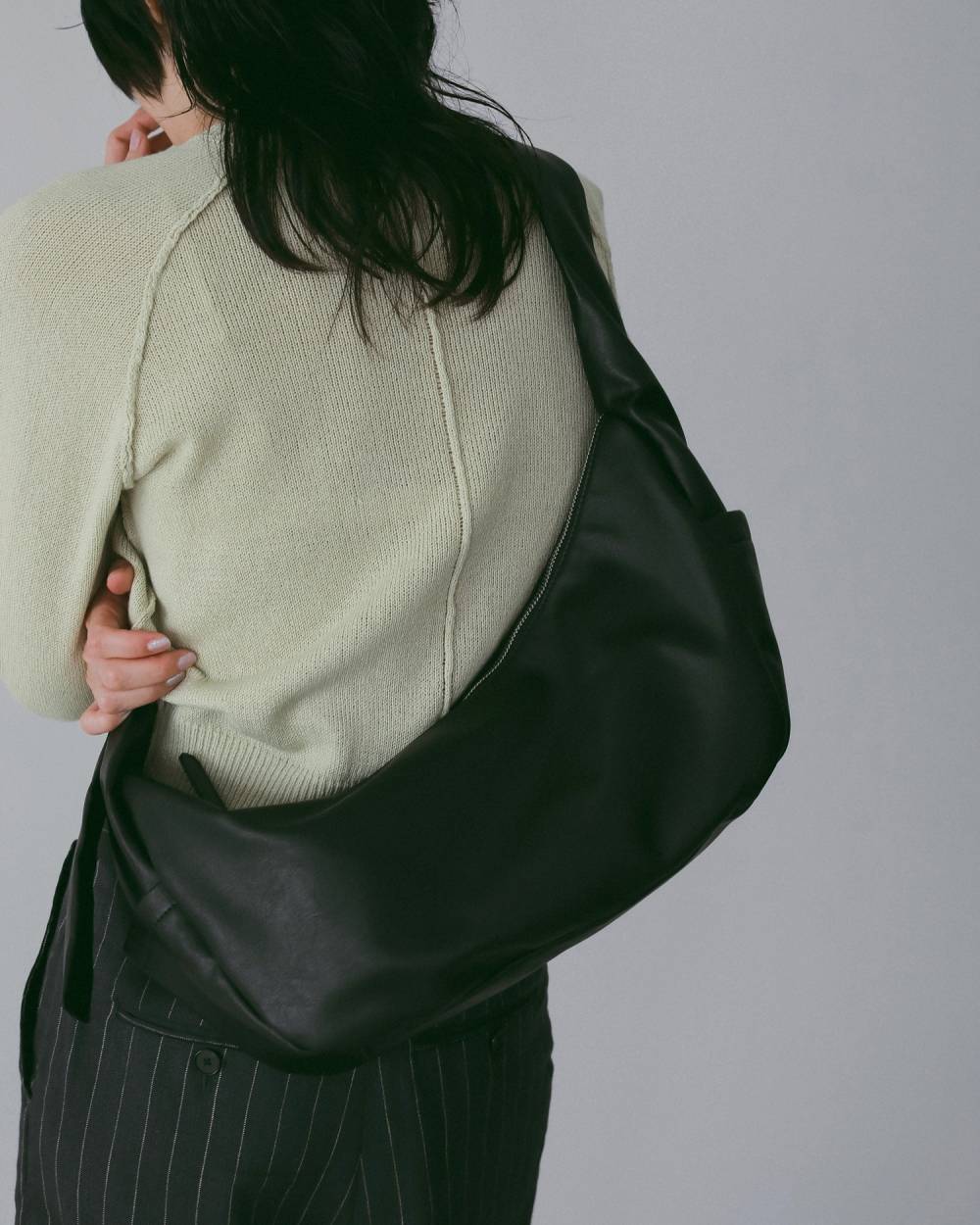 【anuke 26 SPRING / SUMMER】Ecoleather Shoulder Bag - Champdelarose