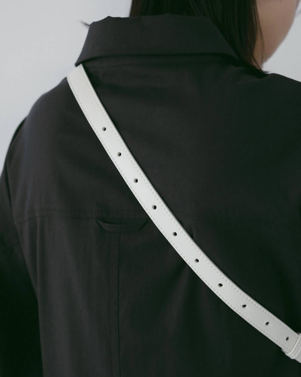 【anuke 26 SPRING / SUMMER】Ecoleather Wrap Bag - Champdelarose