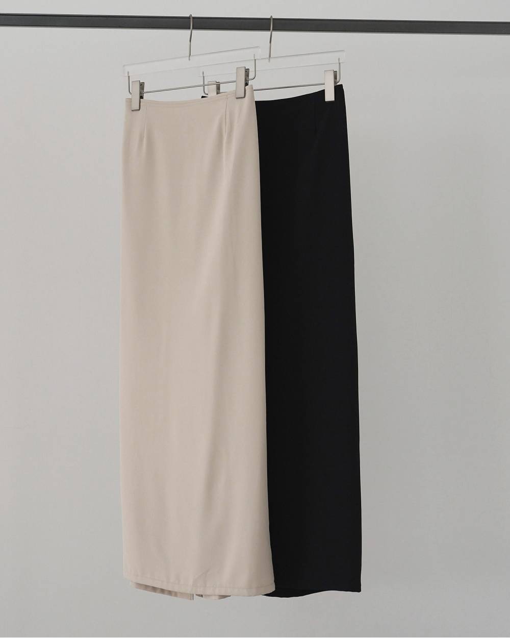 【anuke 26 SPRING / SUMMER】Georgette Pencil Skirt - Champdelarose