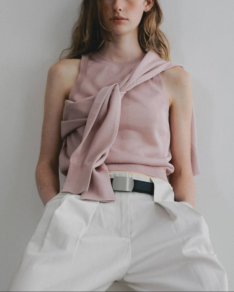 【anuke 26 SPRING / SUMMER】Highgauge Sheer Cardigan - Champdelarose