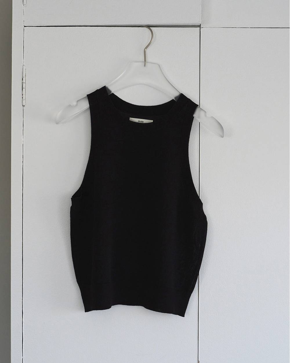【anuke 26 SPRING / SUMMER】Highgauge Sheer Tanktop - Champdelarose