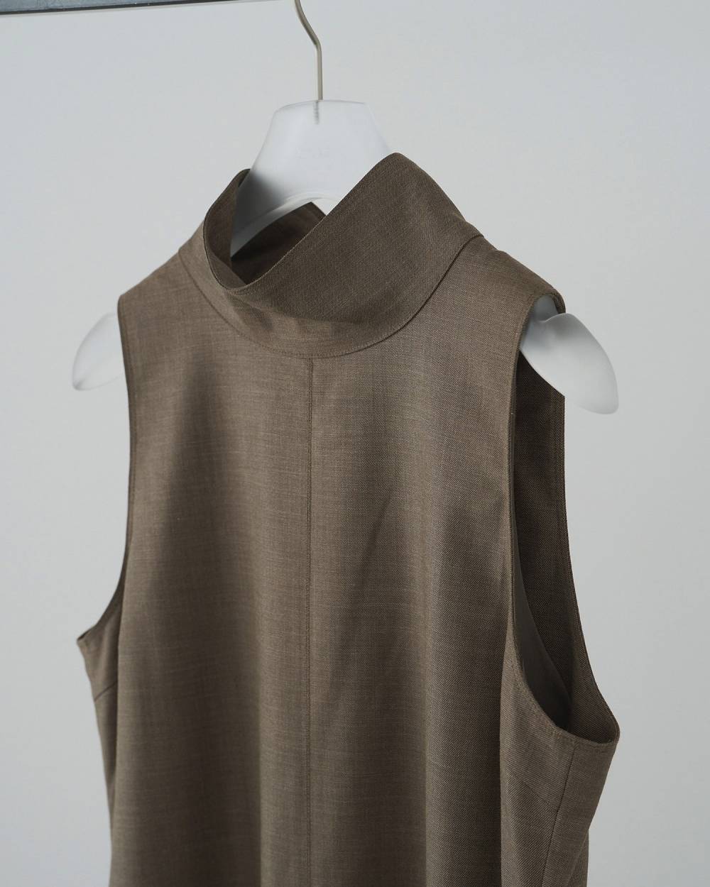 【anuke 26 SPRING / SUMMER】Highneck Sleeveless Onepiece - Champdelarose