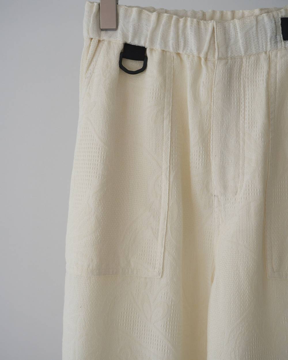 【anuke 26 SPRING / SUMMER】Jacquard Drawstring Pants - Champdelarose