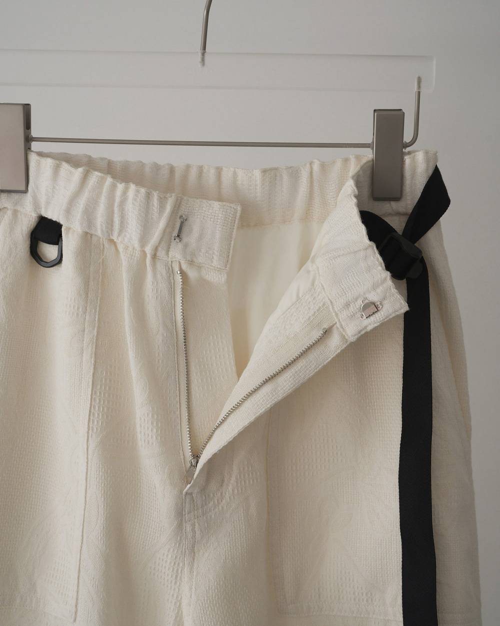 【anuke 26 SPRING / SUMMER】Jacquard Drawstring Pants - Champdelarose