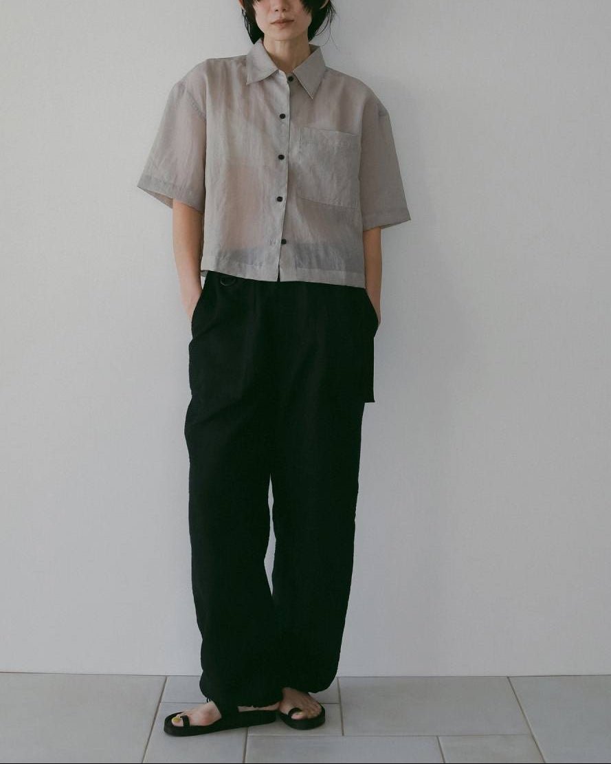 【anuke 26 SPRING / SUMMER】Jacquard Drawstring Pants - Champdelarose
