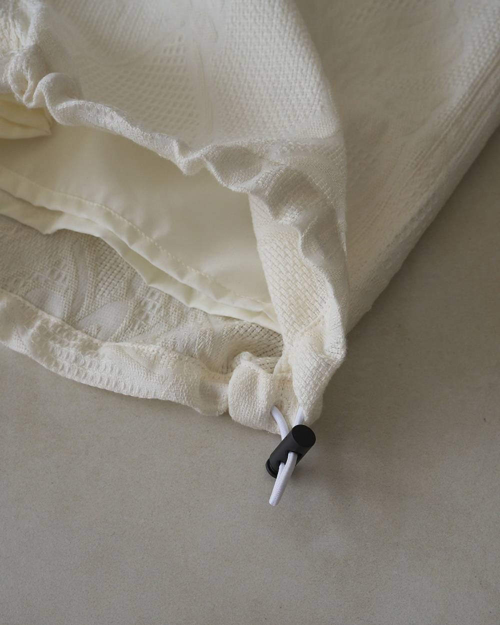 【anuke 26 SPRING / SUMMER】Jacquard Drawstring Pants - Champdelarose