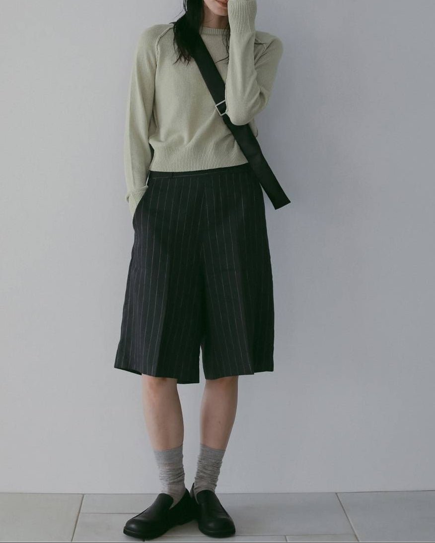 【anuke 26 SPRING / SUMMER】Linen Half Pants - Champdelarose