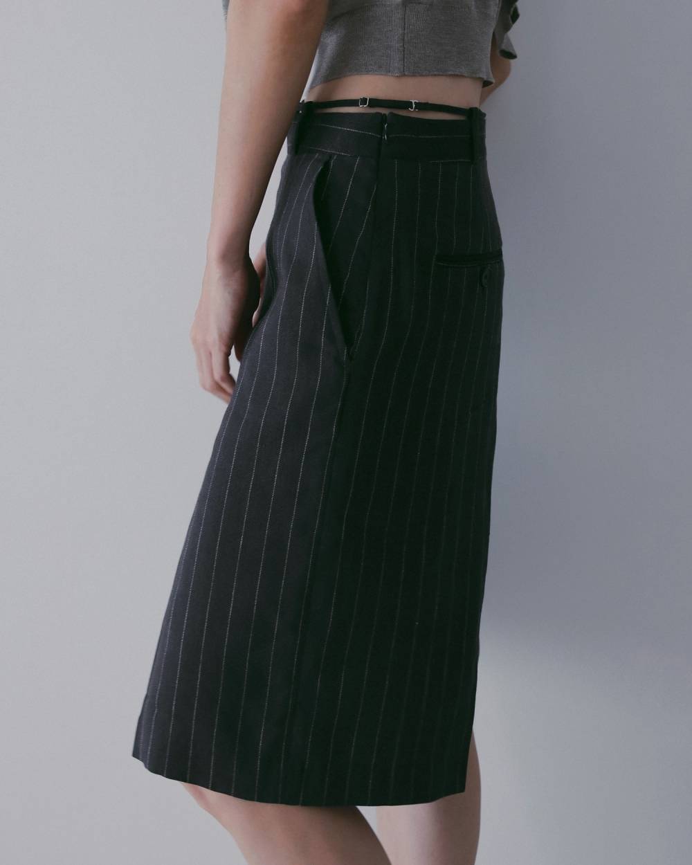 【anuke 26 SPRING / SUMMER】Linen Half Pants - Champdelarose