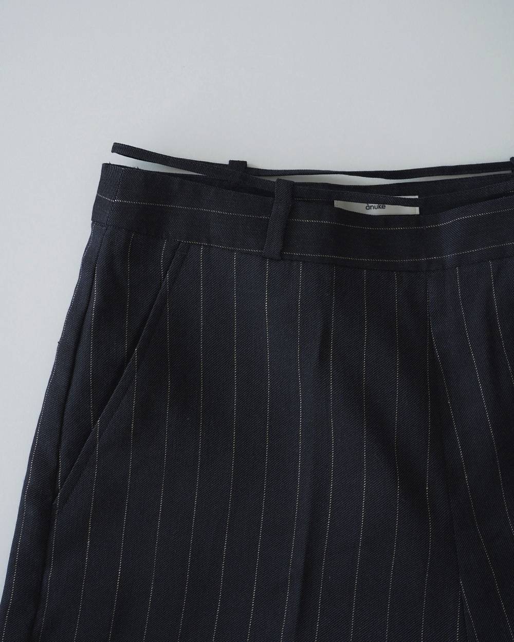 【anuke 26 SPRING / SUMMER】Linen Half Pants - Champdelarose