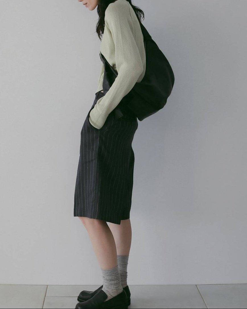【anuke 26 SPRING / SUMMER】Linen Half Pants - Champdelarose