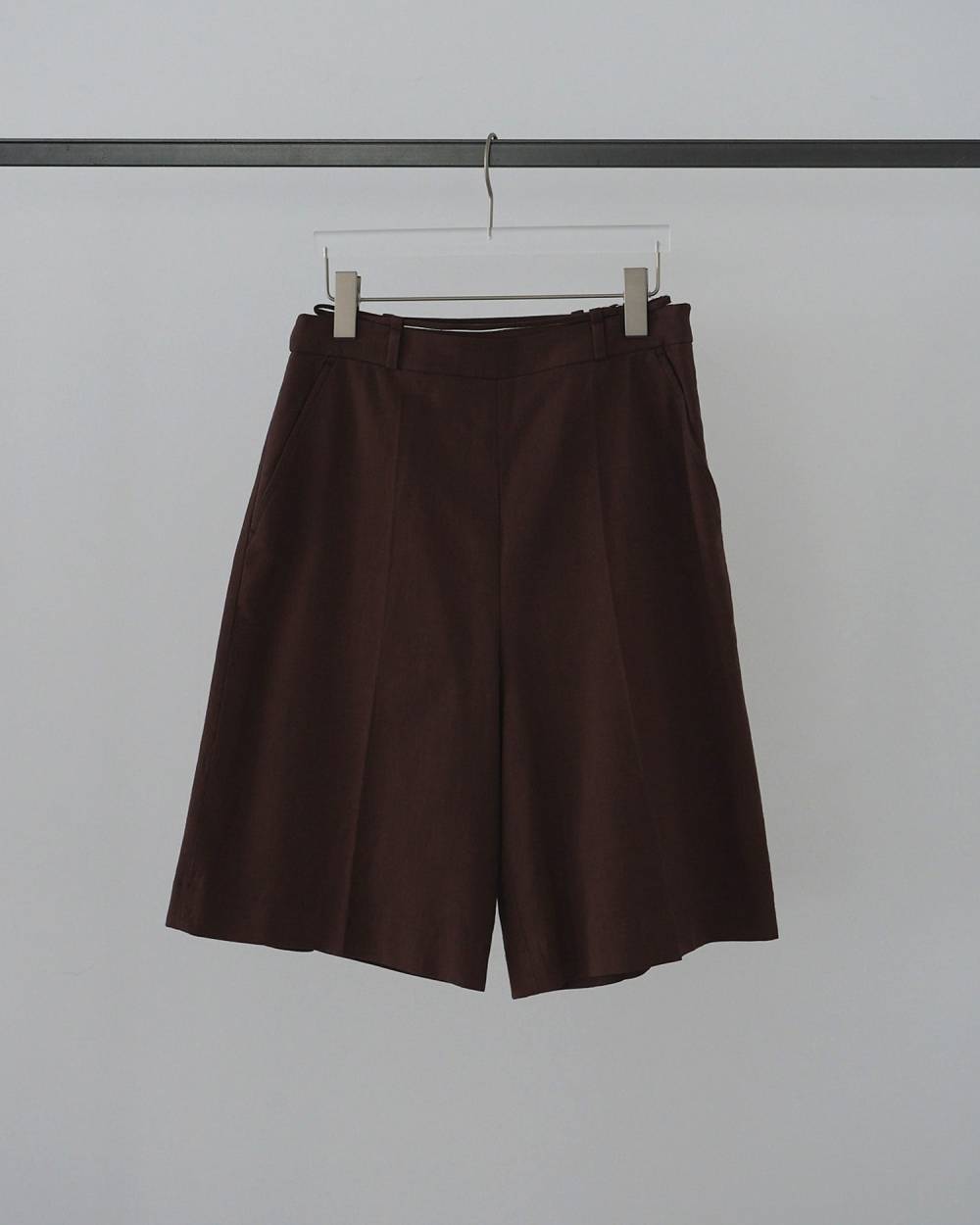 【anuke 26 SPRING / SUMMER】Linen Half Pants - Champdelarose