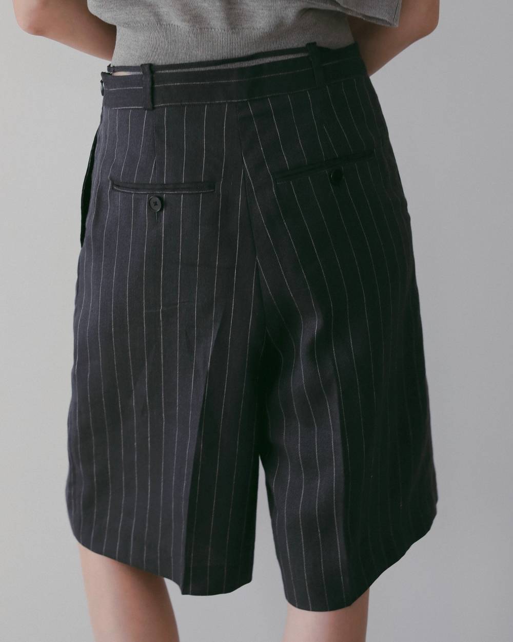 【anuke 26 SPRING / SUMMER】Linen Half Pants - Champdelarose