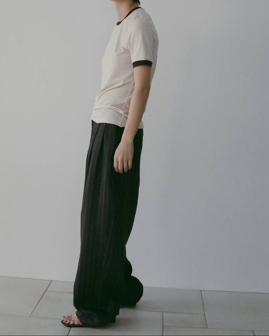 【anuke 26 SPRING / SUMMER】Linen Tuck Pants - Champdelarose
