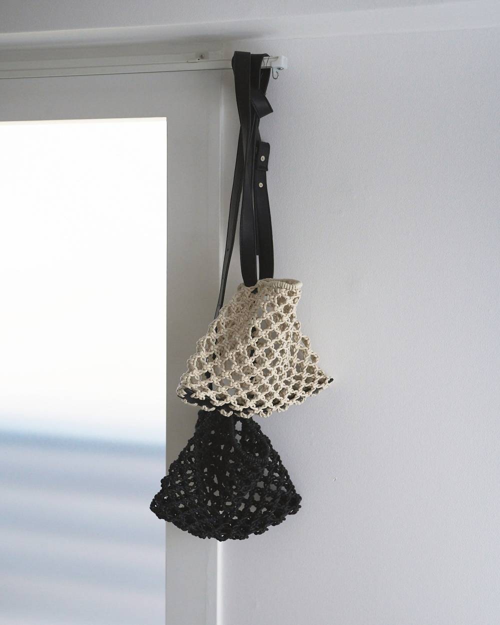 【anuke 26 SPRING / SUMMER】Macrame Shoulder Bag - Champdelarose