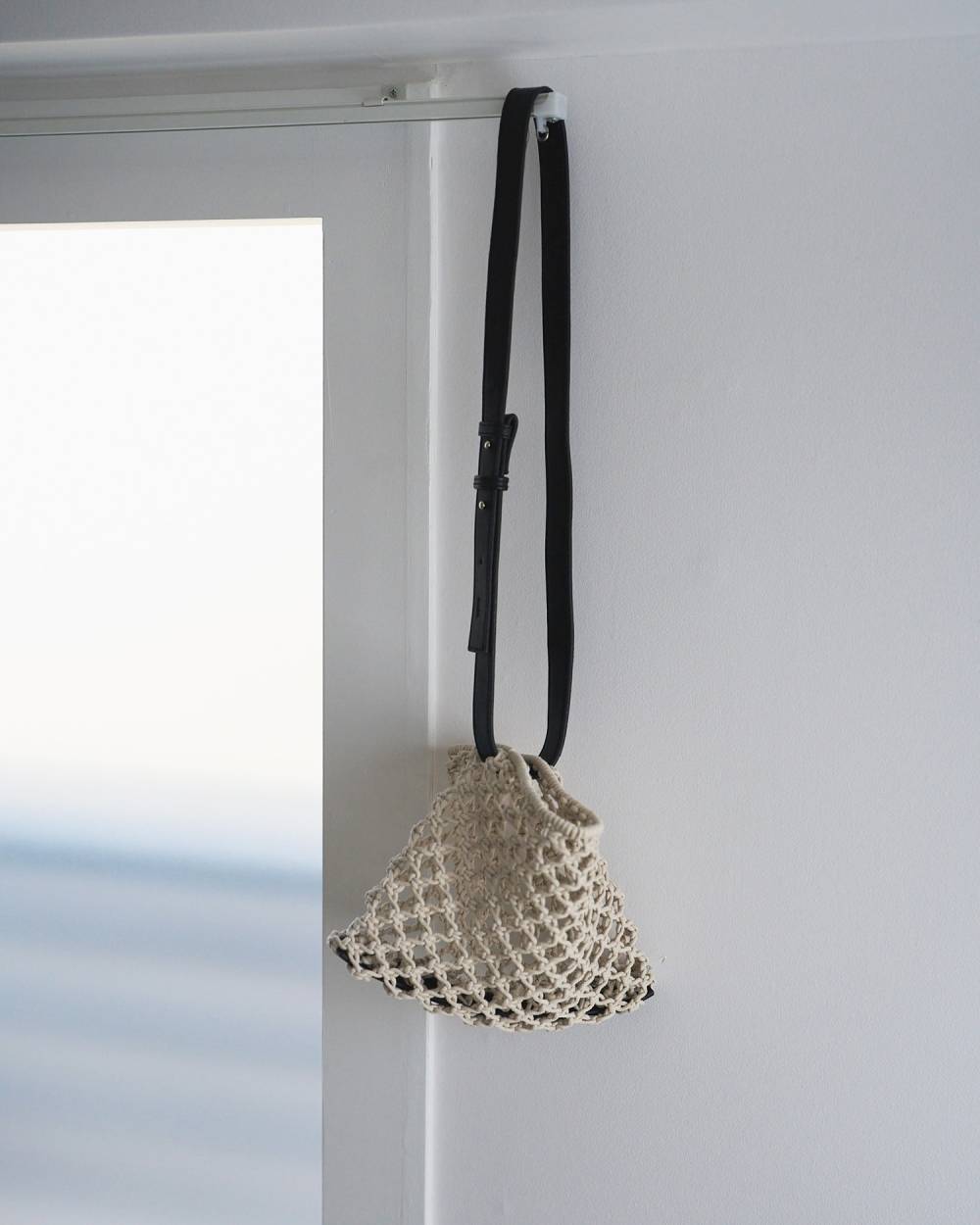 【anuke 26 SPRING / SUMMER】Macrame Shoulder Bag - Champdelarose