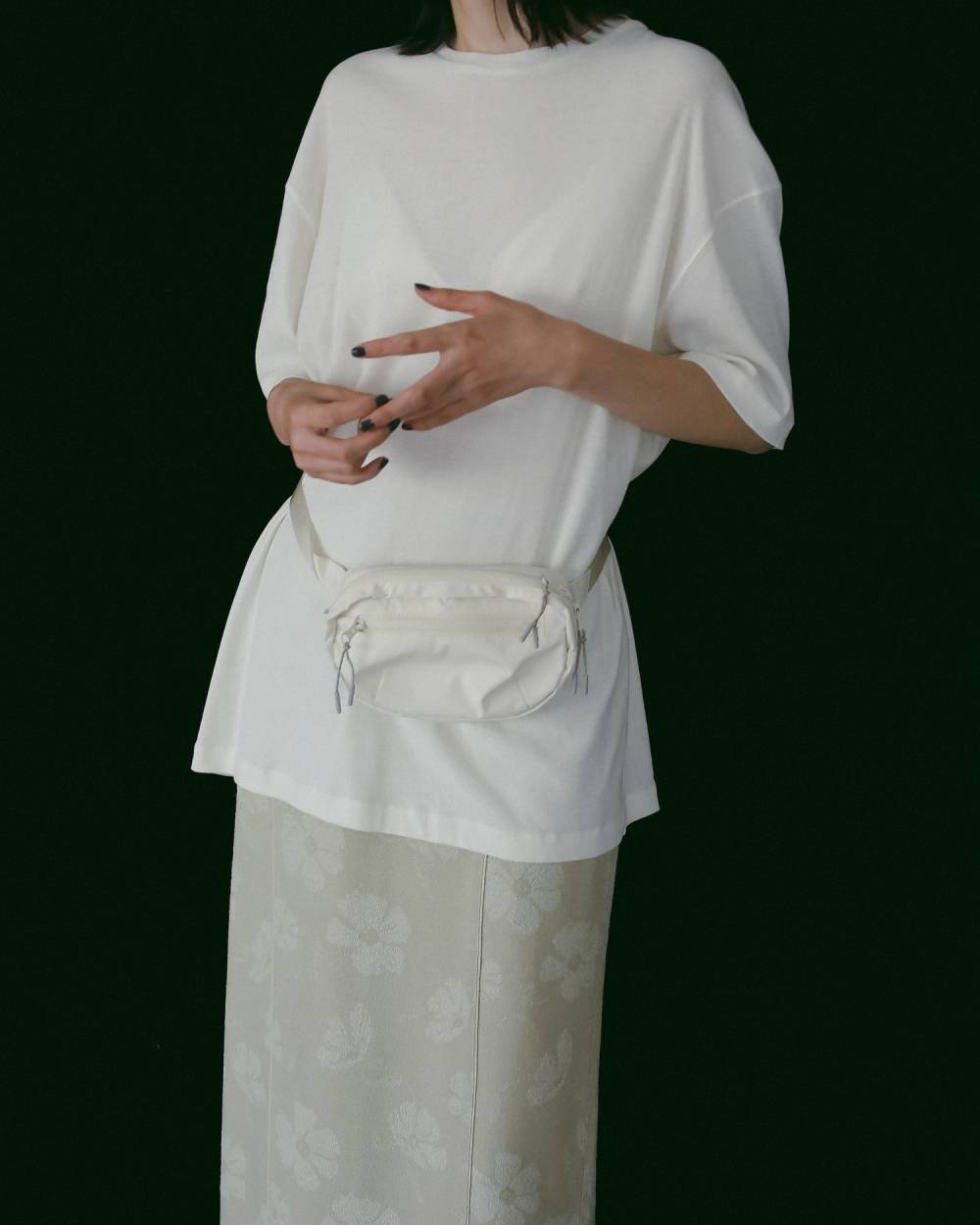 【anuke 26 SPRING / SUMMER】Mini Waist Bag - Champdelarose