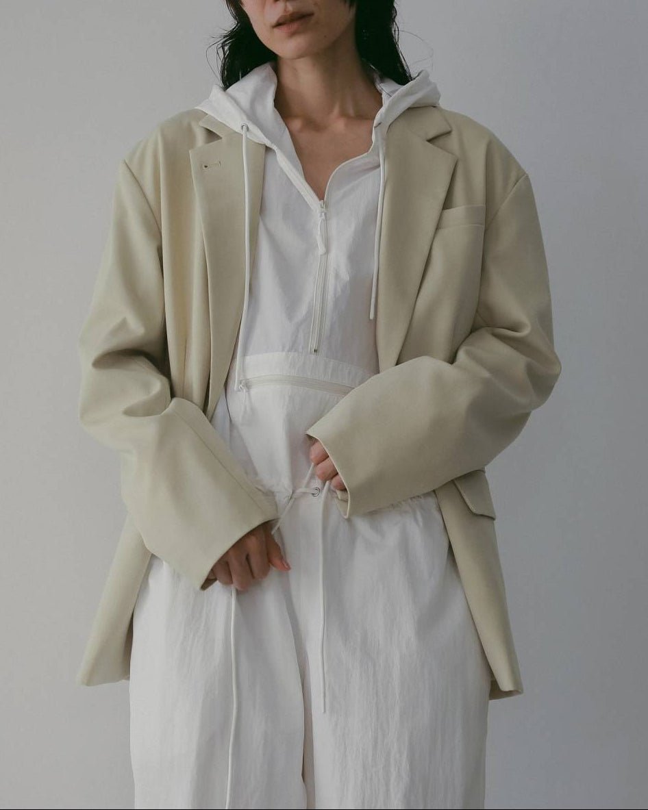 【anuke 26 SPRING / SUMMER】Nylon Zip Combinaison - Champdelarose