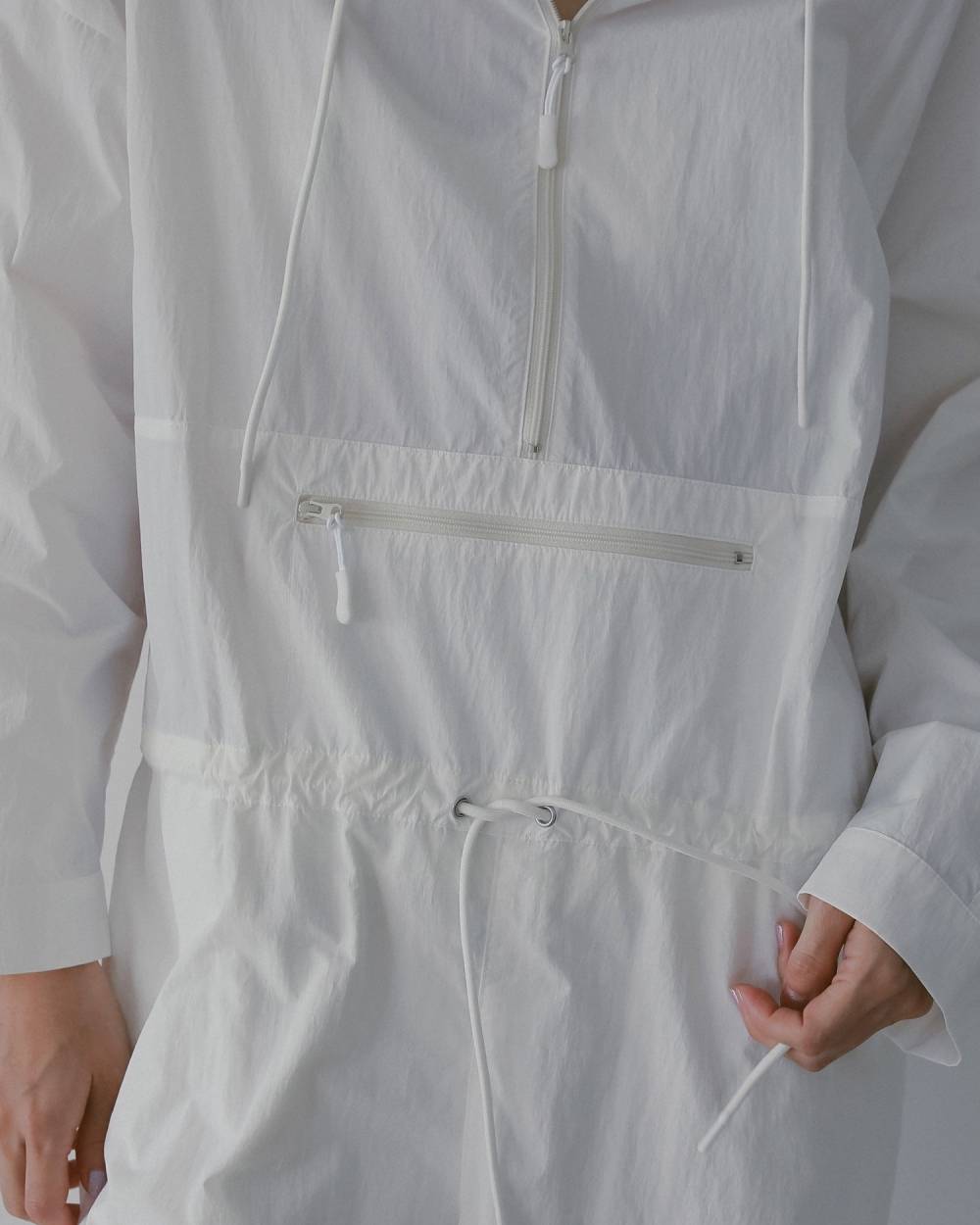 【anuke 26 SPRING / SUMMER】Nylon Zip Combinaison - Champdelarose