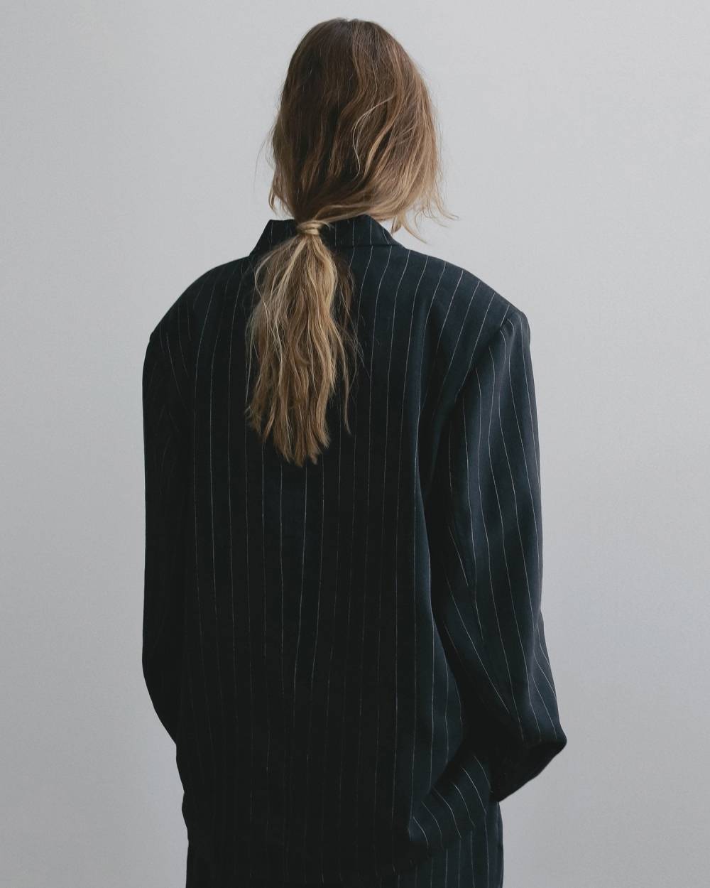 【anuke 26 SPRING / SUMMER】Over Linen Jacket - Champdelarose