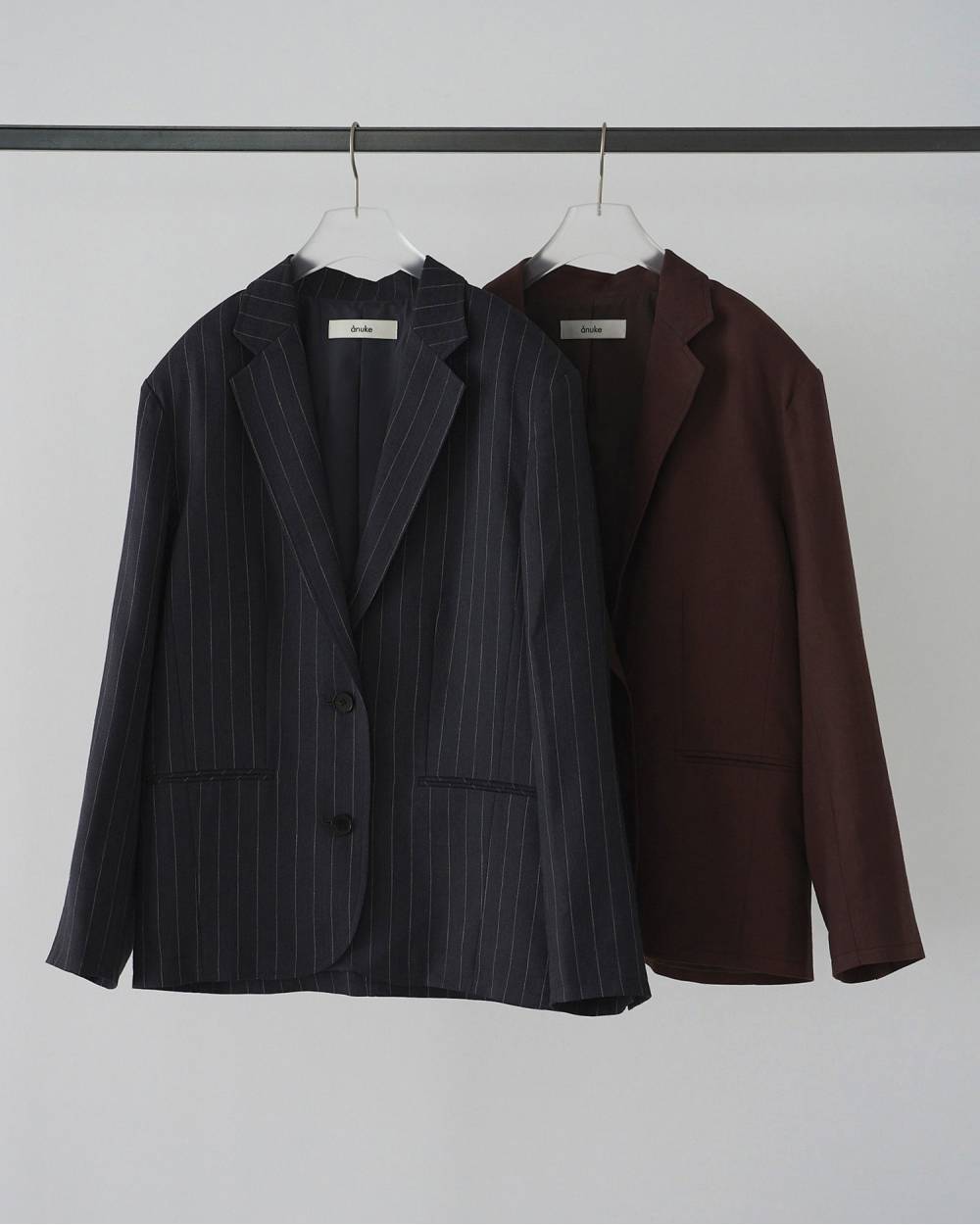【anuke 26 SPRING / SUMMER】Over Linen Jacket - Champdelarose
