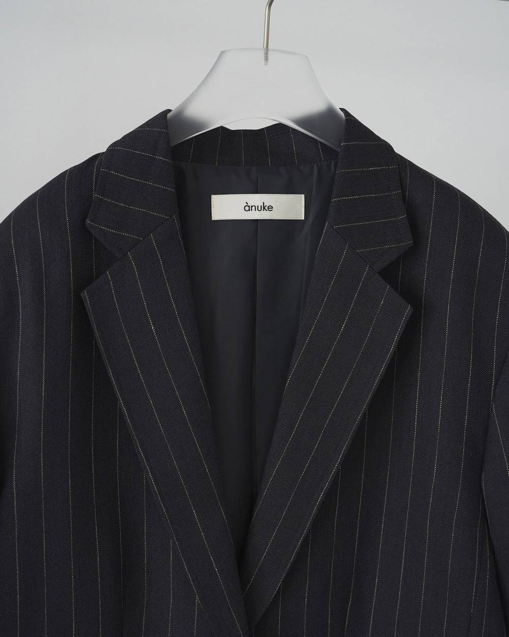 【anuke 26 SPRING / SUMMER】Over Linen Jacket - Champdelarose