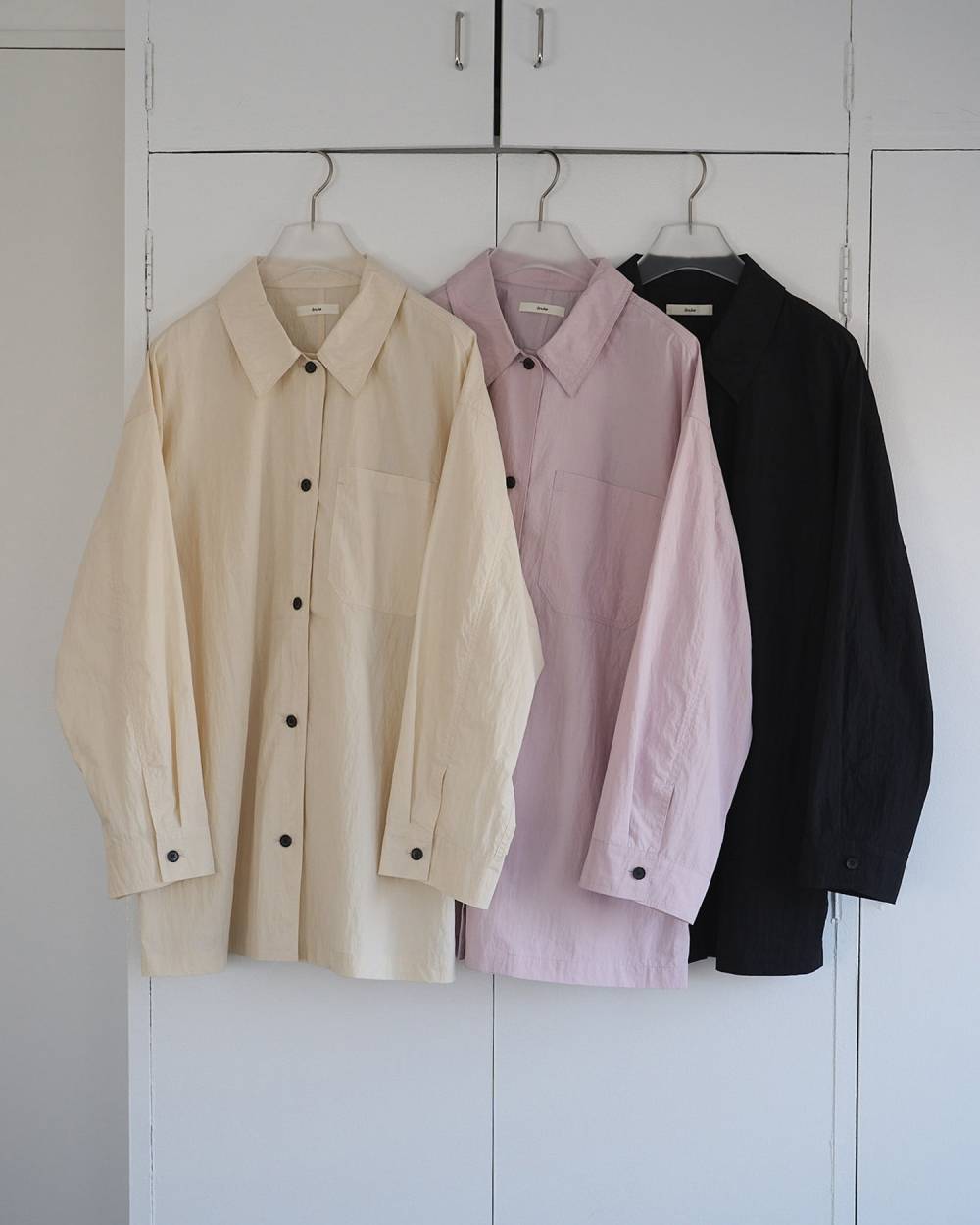 anuke 26 SPRING / SUMMER】Over Pocket Shirts - Champdelarose