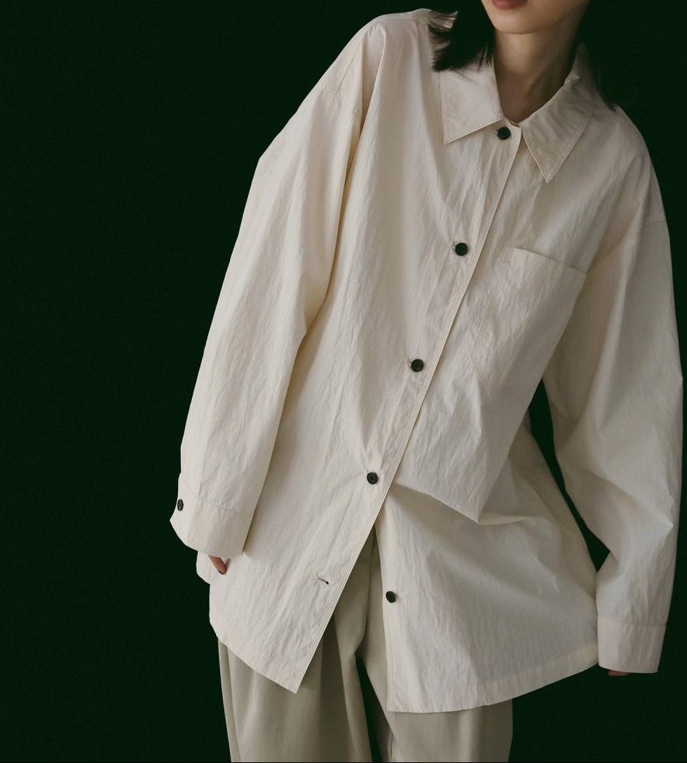 【anuke 26 SPRING / SUMMER】Over Pocket Shirts - Champdelarose