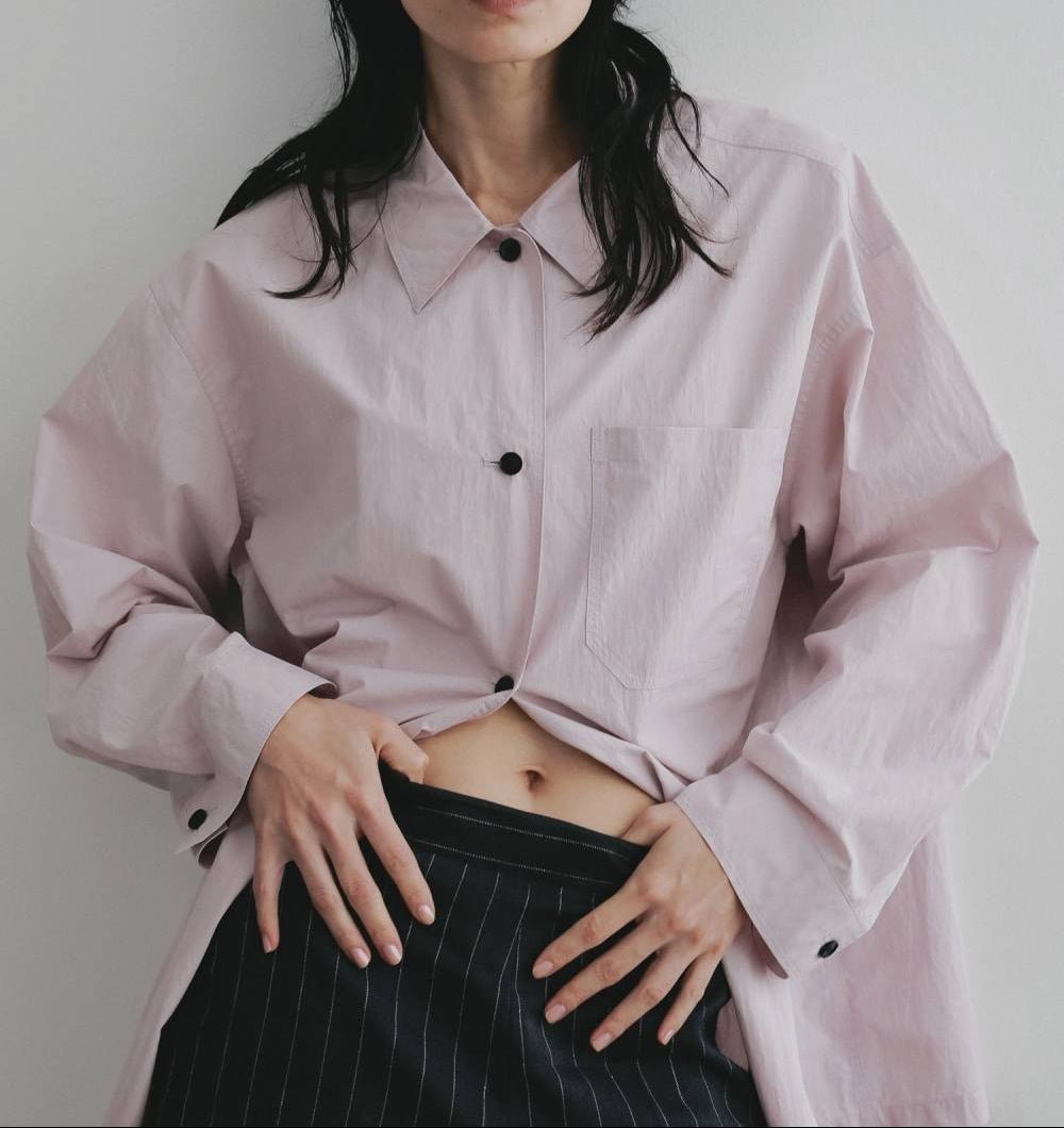 anuke 26 SPRING / SUMMER】Over Pocket Shirts - Champdelarose