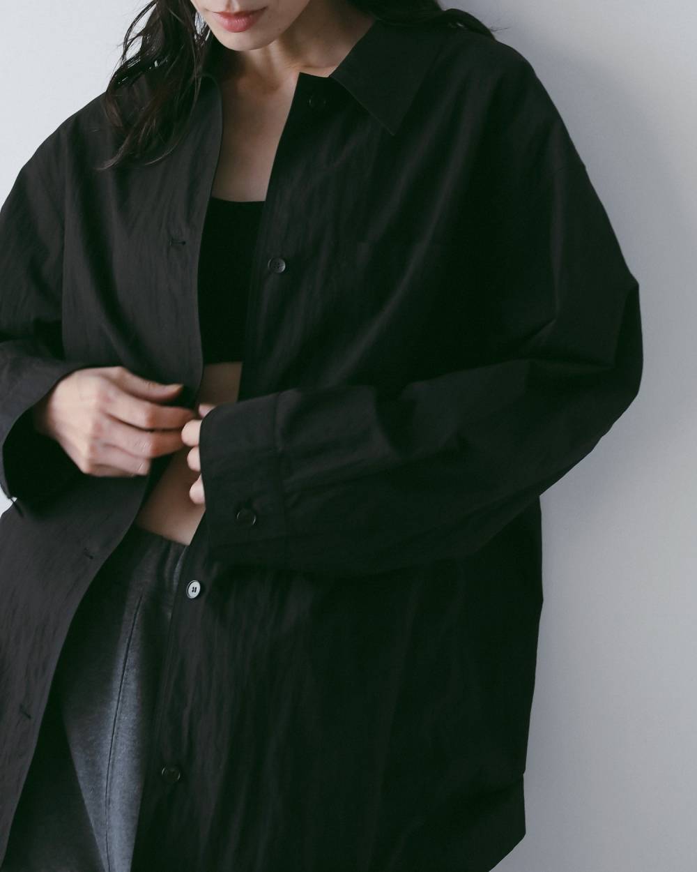 【anuke 26 SPRING / SUMMER】Over Pocket Shirts - Champdelarose