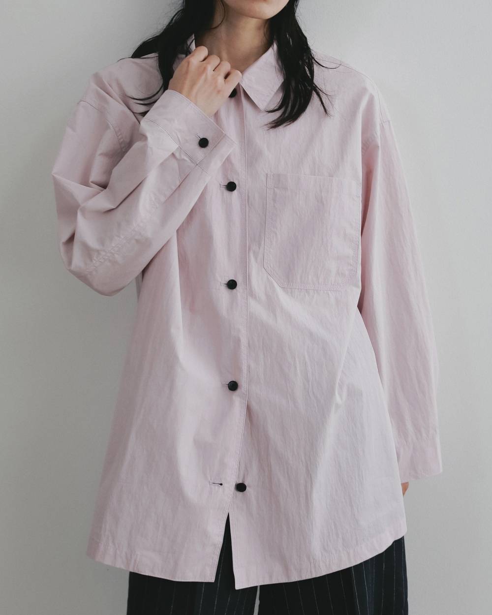 【anuke 26 SPRING / SUMMER】Over Pocket Shirts - Champdelarose