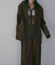 【anuke 26 SPRING / SUMMER】Over Tailored Jacket - Champdelarose
