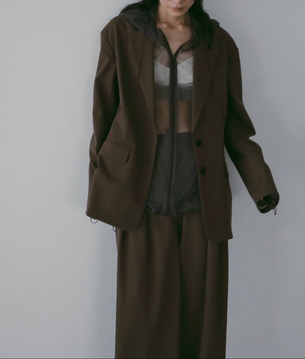 【anuke 26 SPRING / SUMMER】Over Tailored Jacket - Champdelarose