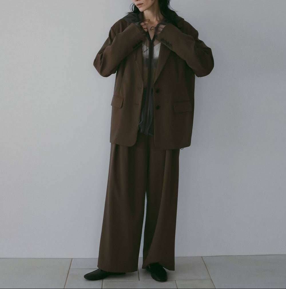 【anuke 26 SPRING / SUMMER】Over Tailored Jacket - Champdelarose