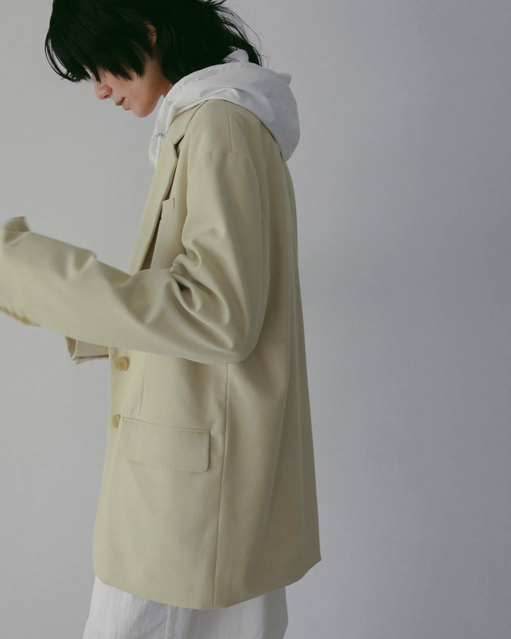 【anuke 26 SPRING / SUMMER】Over Tailored Jacket - Champdelarose