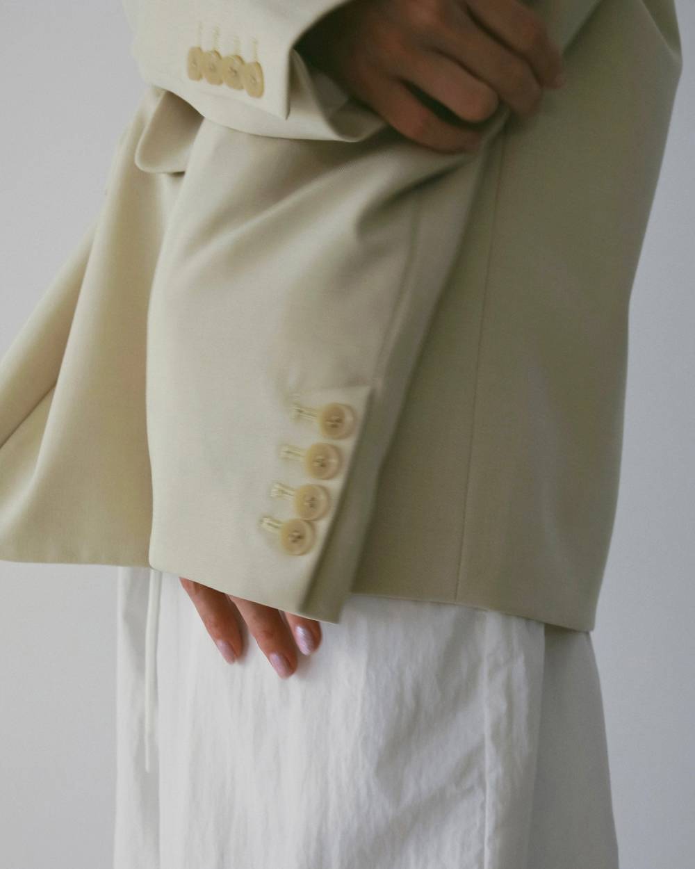 【anuke 26 SPRING / SUMMER】Over Tailored Jacket - Champdelarose