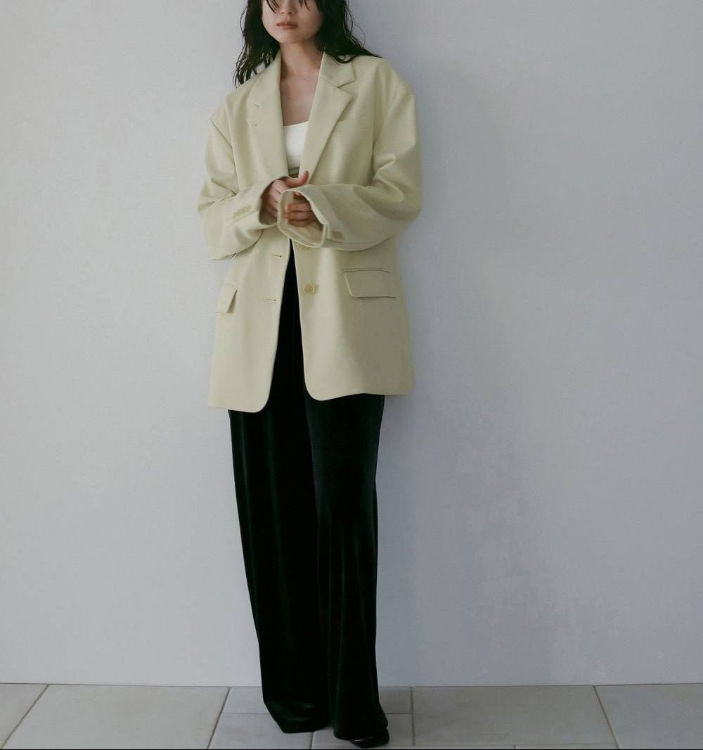 【anuke 26 SPRING / SUMMER】Over Tailored Jacket - Champdelarose