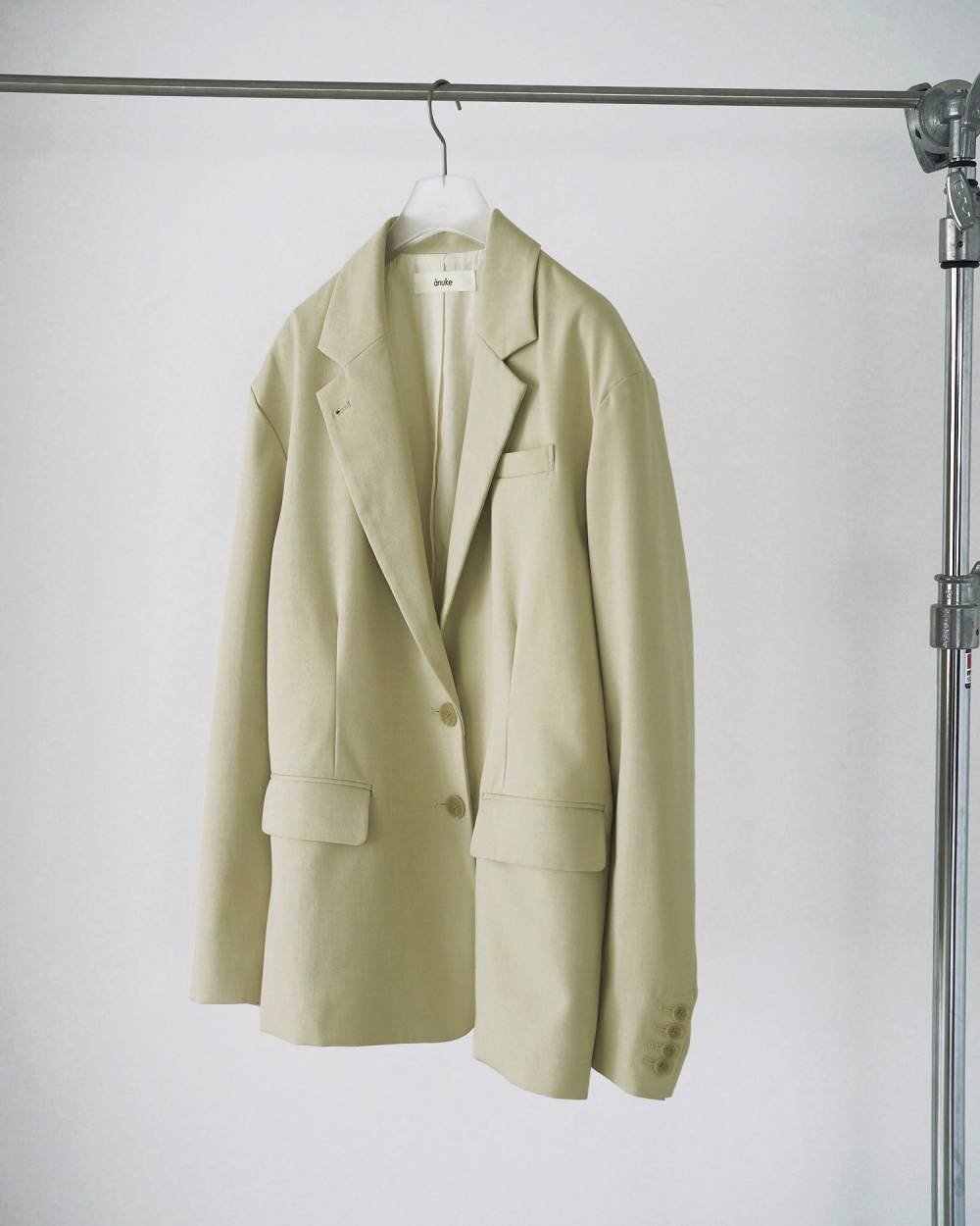 【anuke 26 SPRING / SUMMER】Over Tailored Jacket - Champdelarose