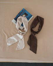 【anuke 26 SPRING / SUMMER】Satin Hair Turban - Champdelarose