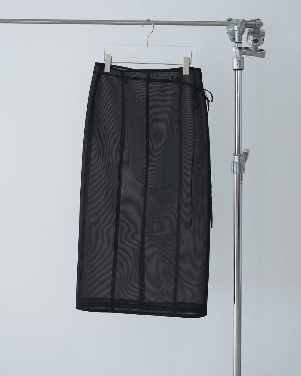 【anuke 26 SPRING / SUMMER】Sheer Knit Skirt - Champdelarose