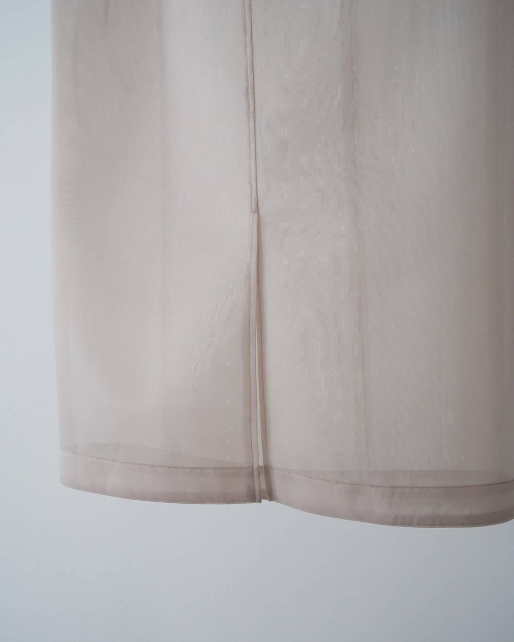 【anuke 26 SPRING / SUMMER】Sheer Knit Skirt - Champdelarose