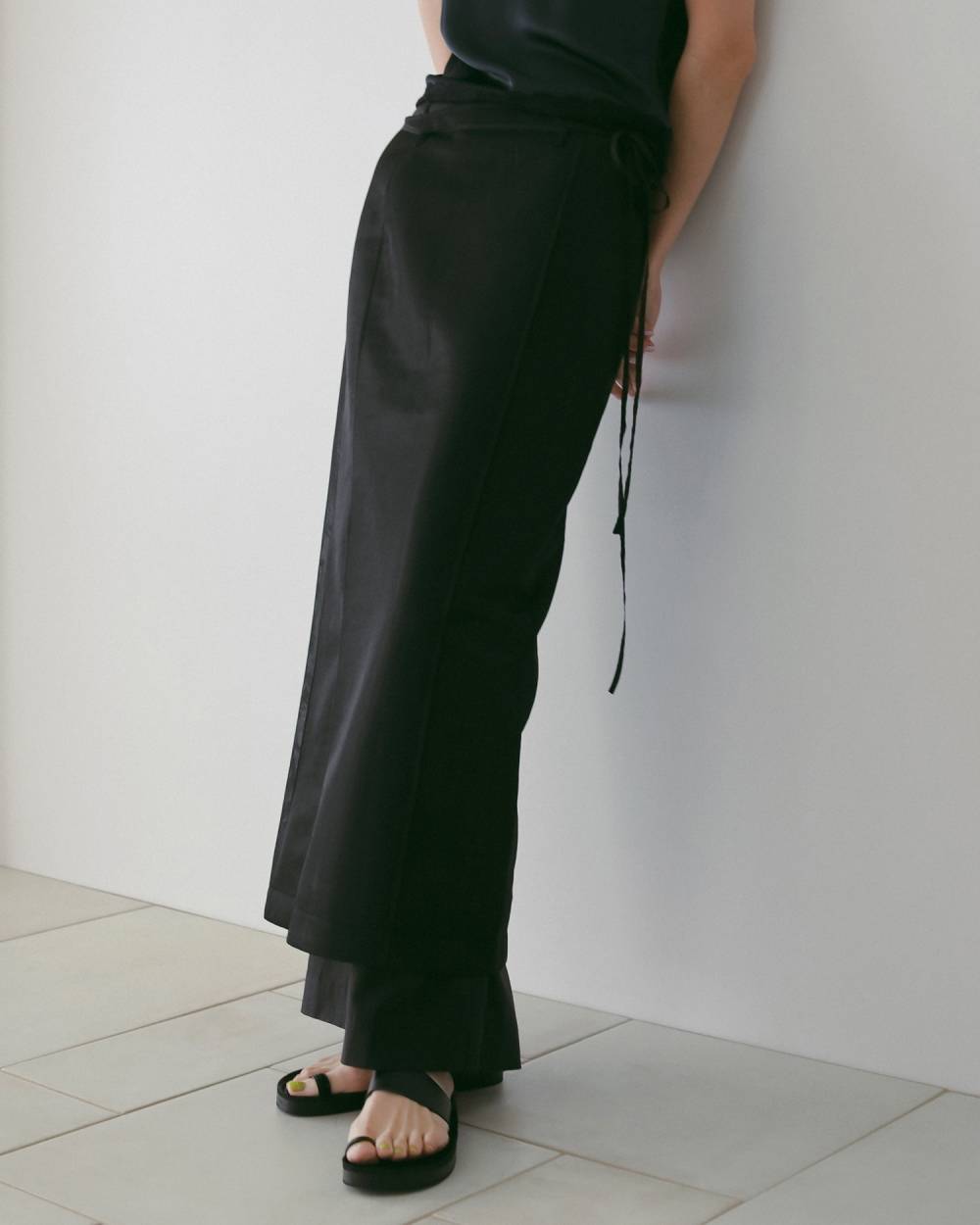 【anuke 26 SPRING / SUMMER】Sheer Knit Skirt - Champdelarose