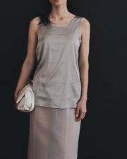 【anuke 26 SPRING / SUMMER】Sheer Knit Skirt - Champdelarose