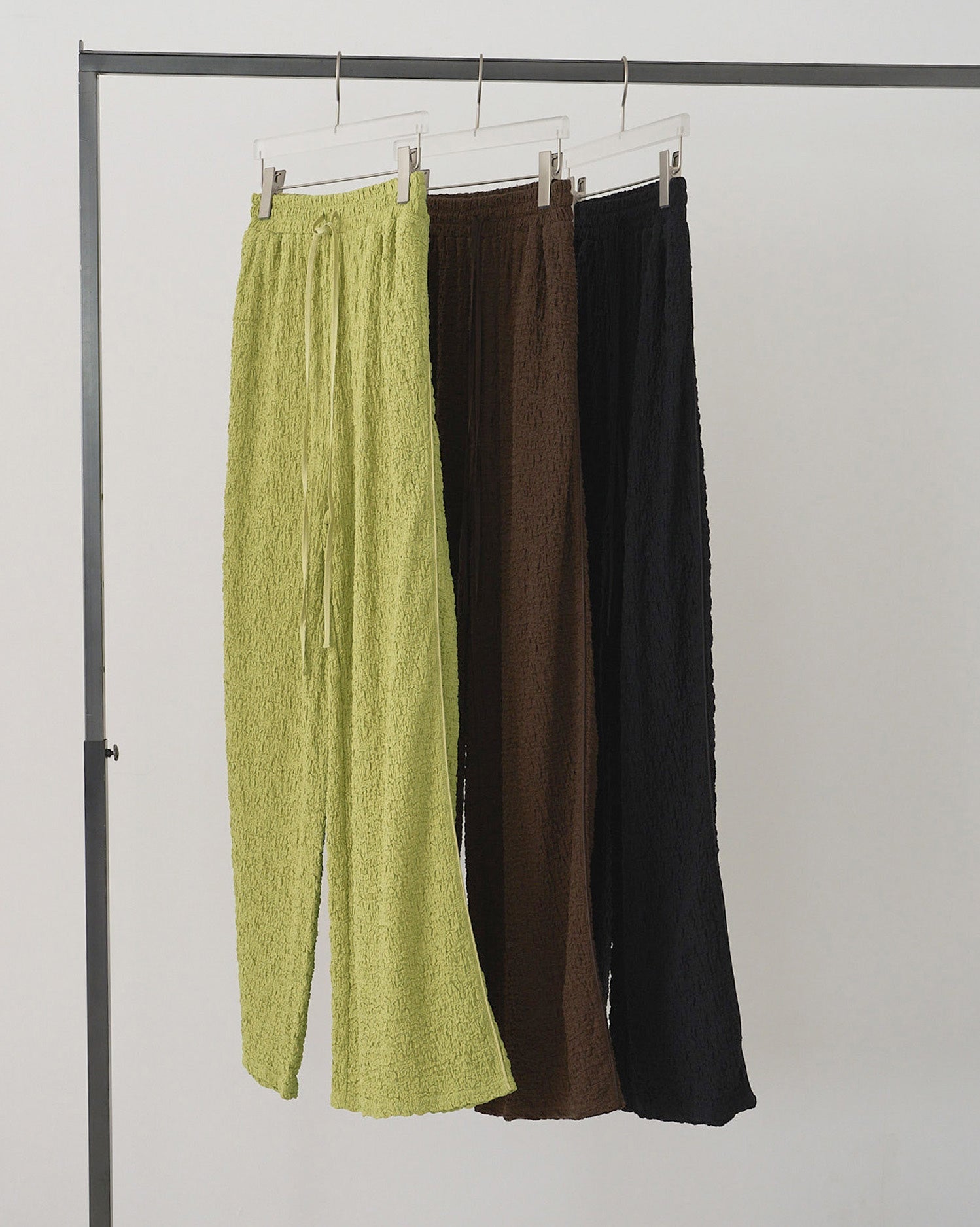 【anuke 26 SPRING / SUMMER】Shirring Easy Pants - Champdelarose