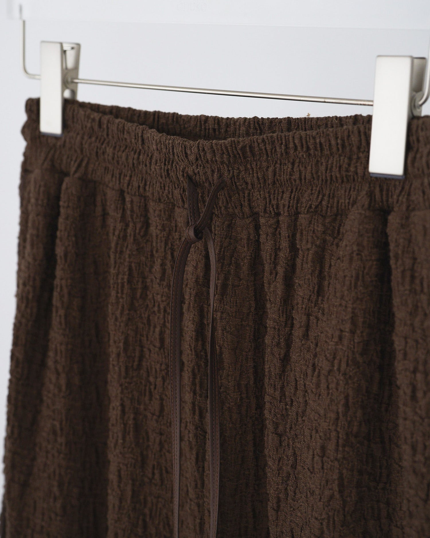 【anuke 26 SPRING / SUMMER】Shirring Easy Pants - Champdelarose