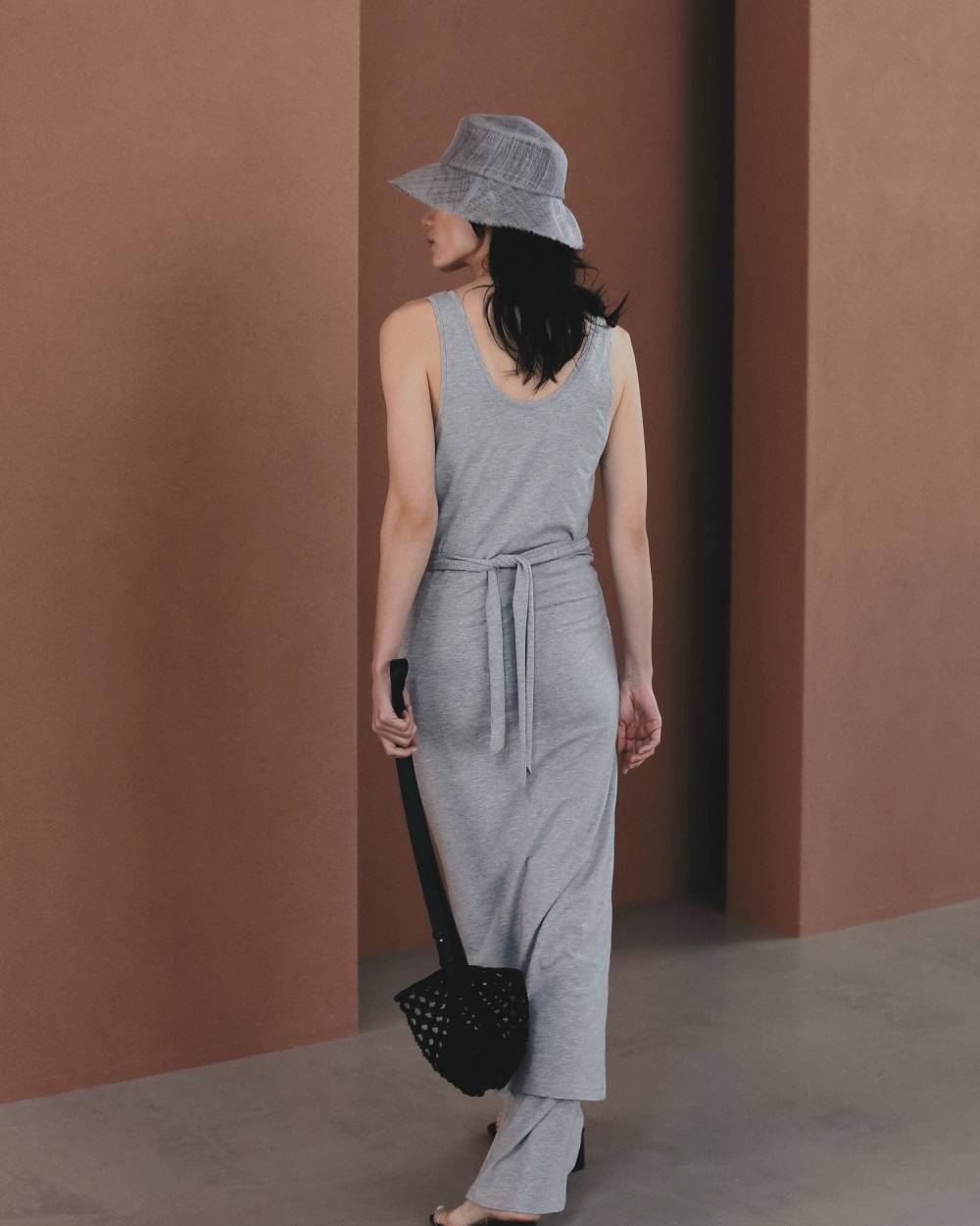 【anuke 26 SPRING / SUMMER】Sleeveless Cut Onepiece - Champdelarose