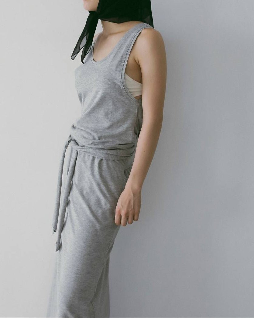 【anuke 26 SPRING / SUMMER】Sleeveless Cut Onepiece - Champdelarose