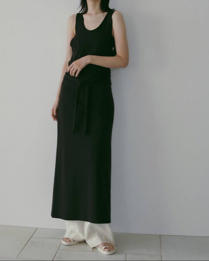 【anuke 26 SPRING / SUMMER】Sleeveless Cut Onepiece - Champdelarose