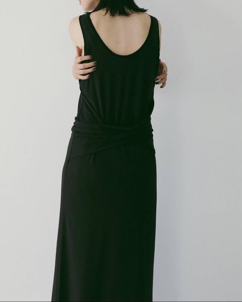 【anuke 26 SPRING / SUMMER】Sleeveless Cut Onepiece - Champdelarose